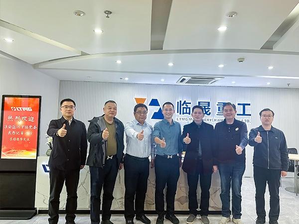Desarrollo mutuo a través de la cooperación: funcionarios de la ciudad de Hexia, distrito de Huai'an, visitan LTMG