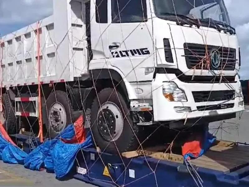 Caso de exportación: Un cliente dominicano recibió un camión volquete LMDT250 de 25 toneladas LTMG