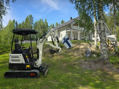 Mini crawler excavator