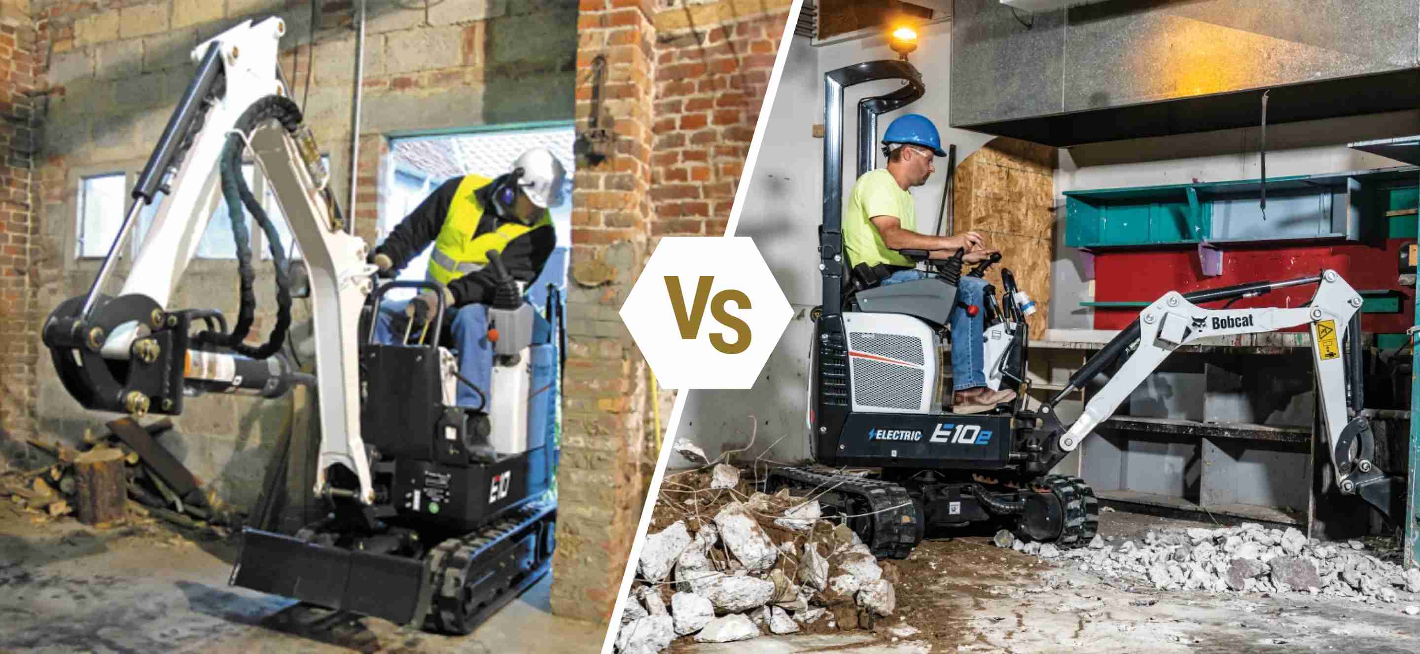 Electric excavator vs Diesel excavator