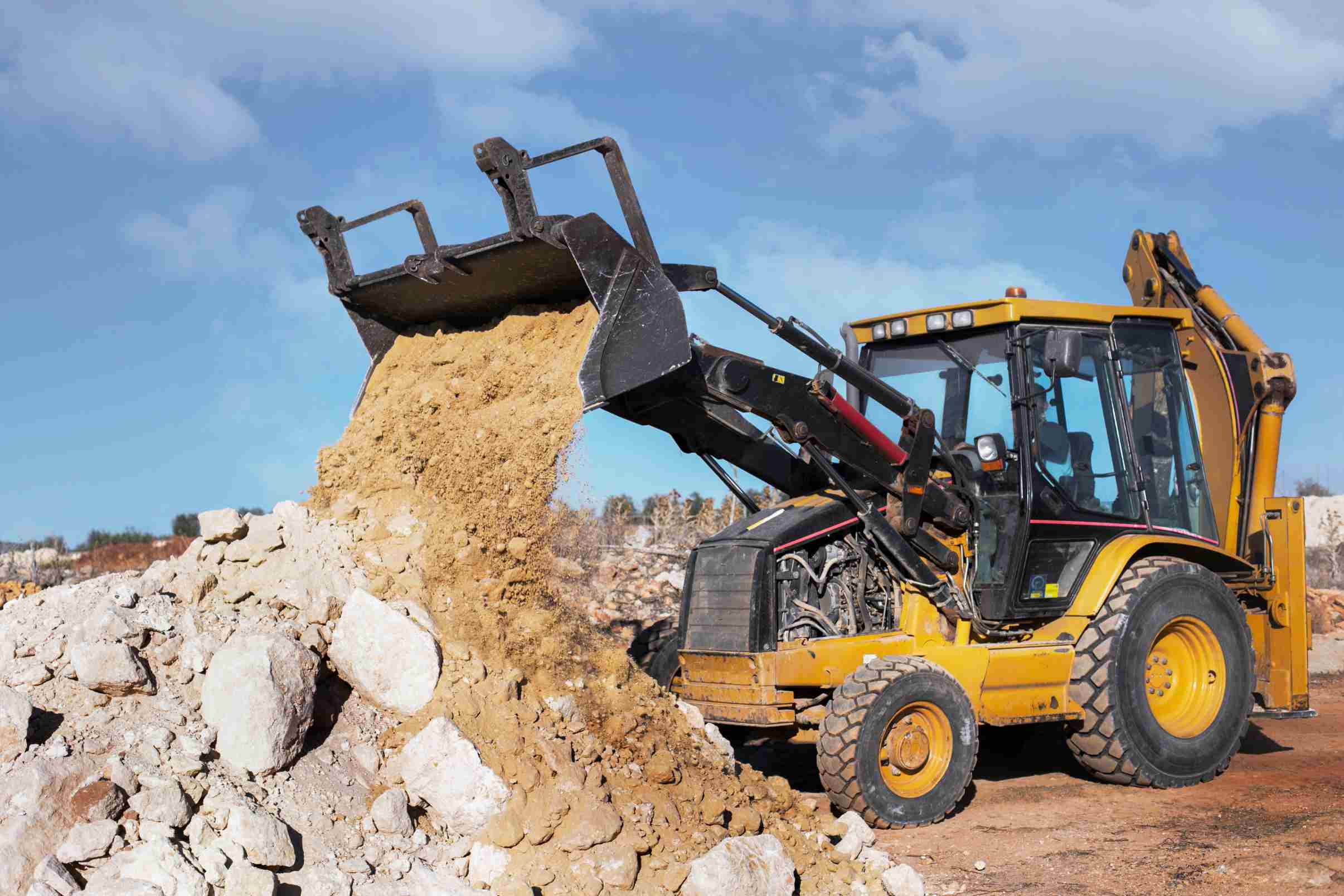Backhoe loader