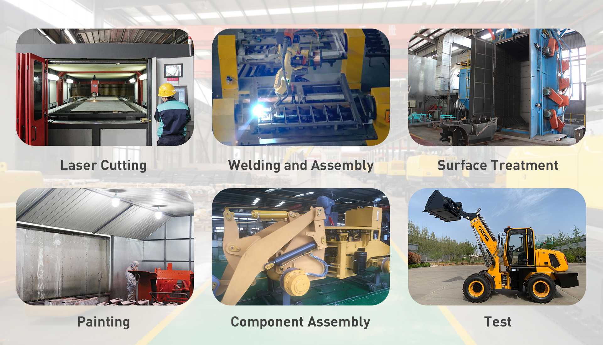 shippment of telescopic loader