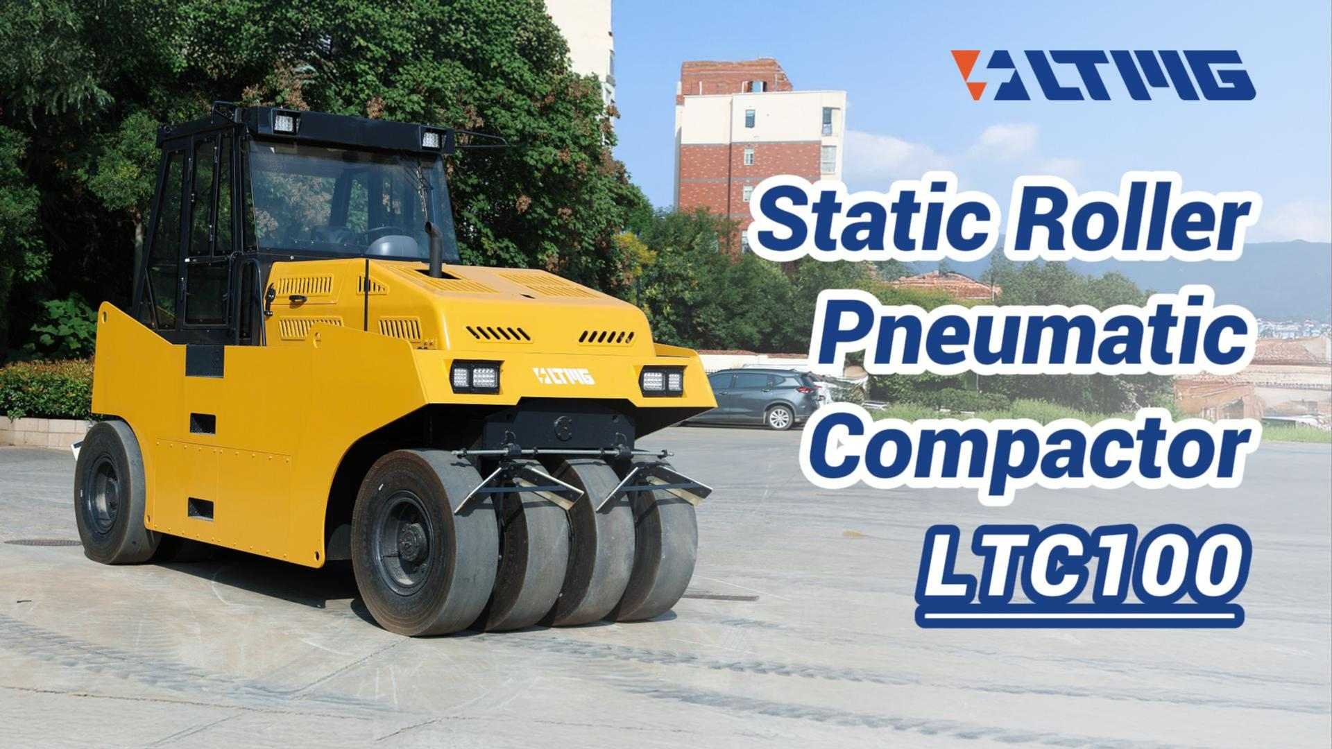 LTC100 Road Roller Delivers Powerful Compaction for Every Project