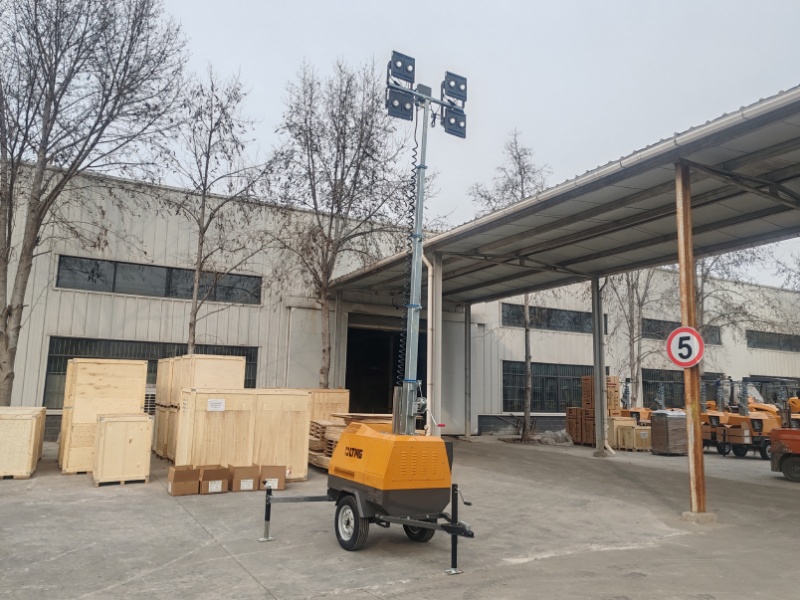 Lighting Towers: Efficient Mobile Illumination for Construction and Emergency Sites