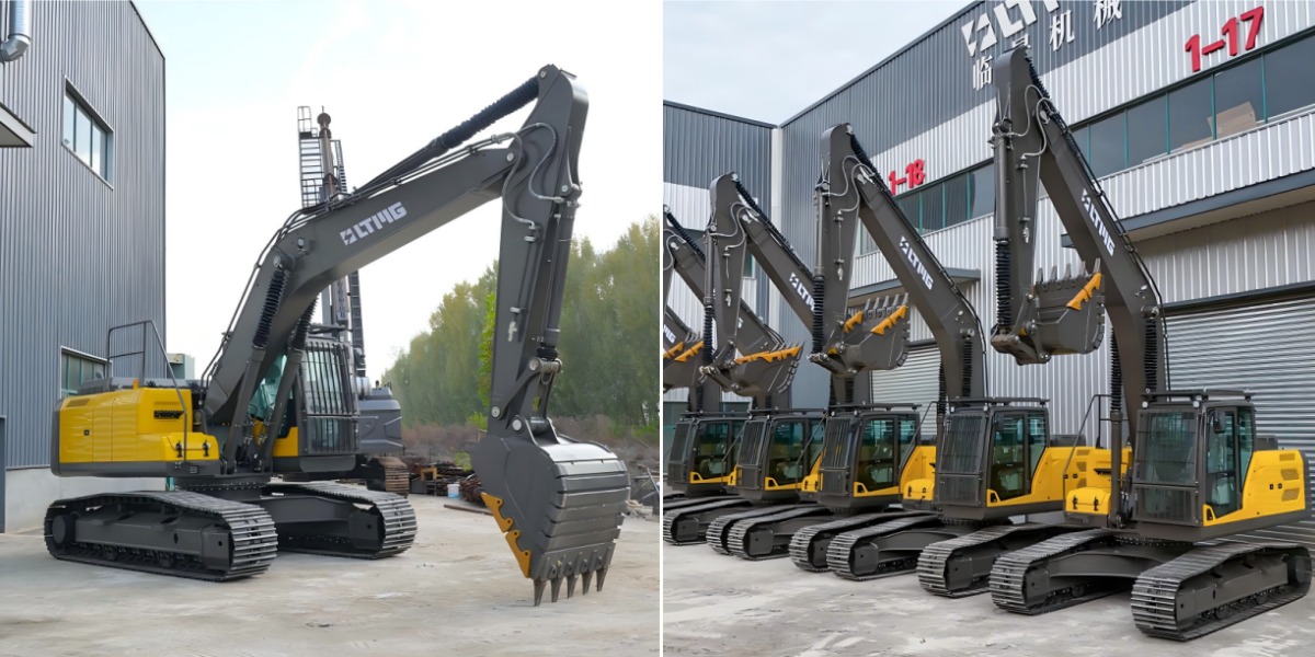 heavy duty crawler excavator