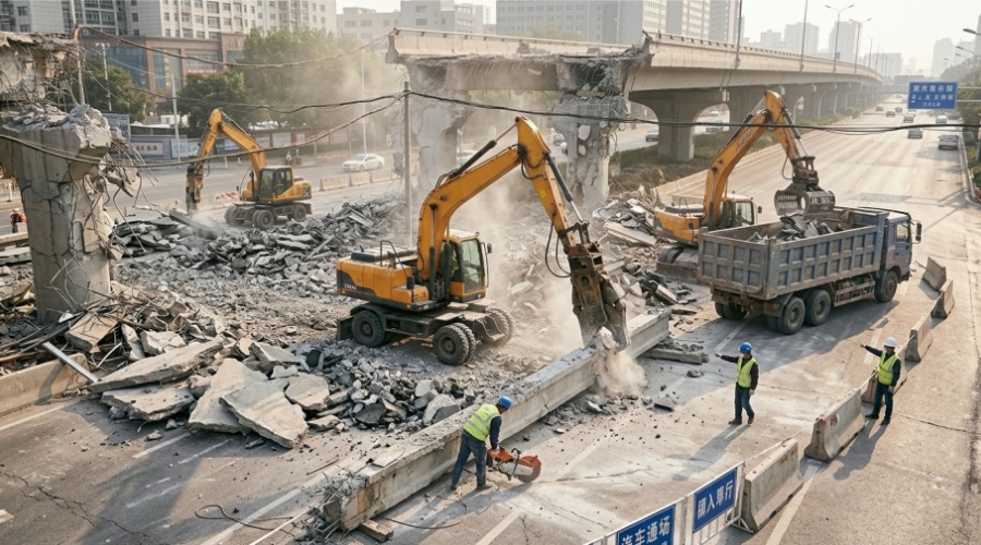 Municipal RoadBridge Demolition