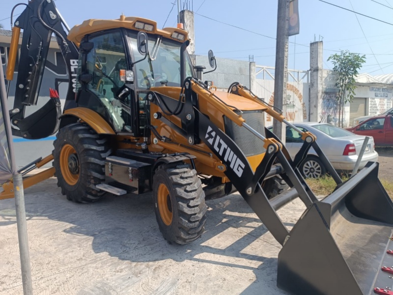 BLT388-I backhoe loader working site Mexico