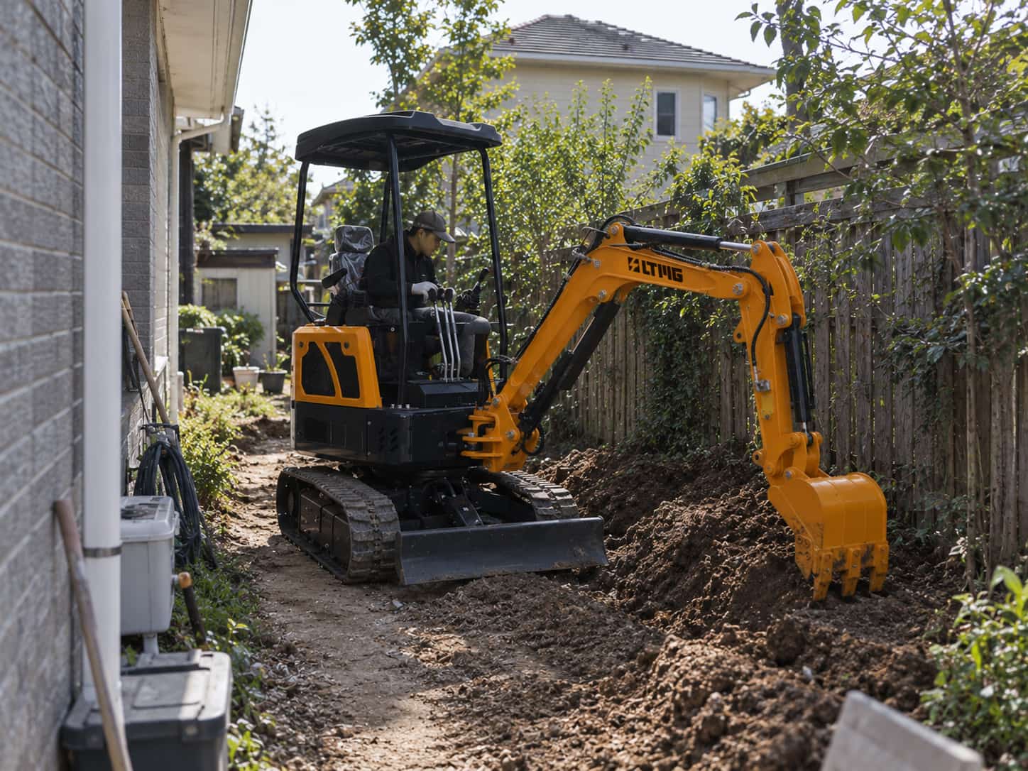 Mini Excavator for Landscaping: A Practical Application Guide